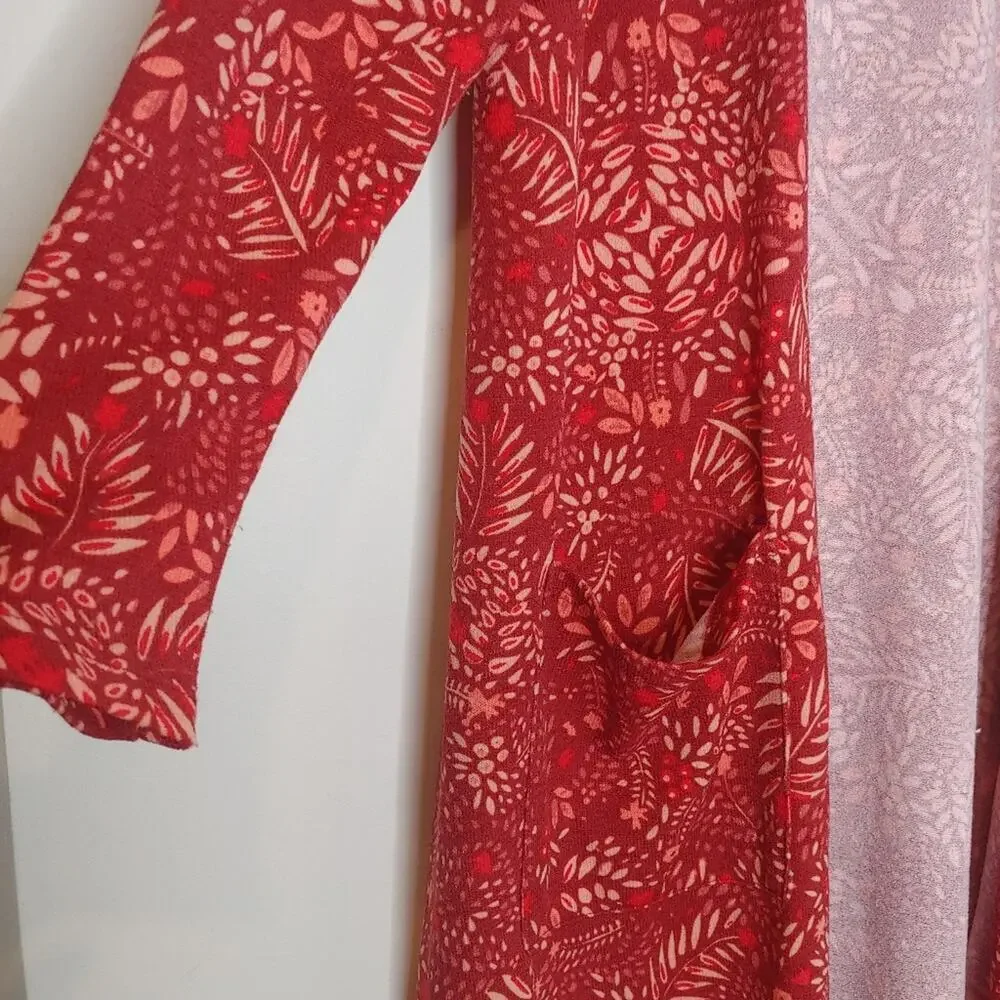 Lularoe Long Kimono Duster, Medium